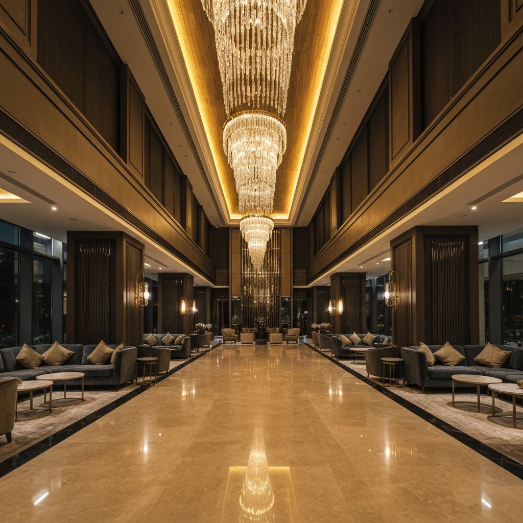 Luxury hotel interior showcasing Tara Hospitality Group's premium asset management